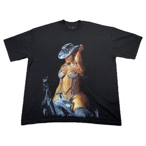 Beyonce Renaissance World Tour 2023 T-Shirt Black Men's XXL